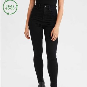 AE Highest Rise Black Jegging